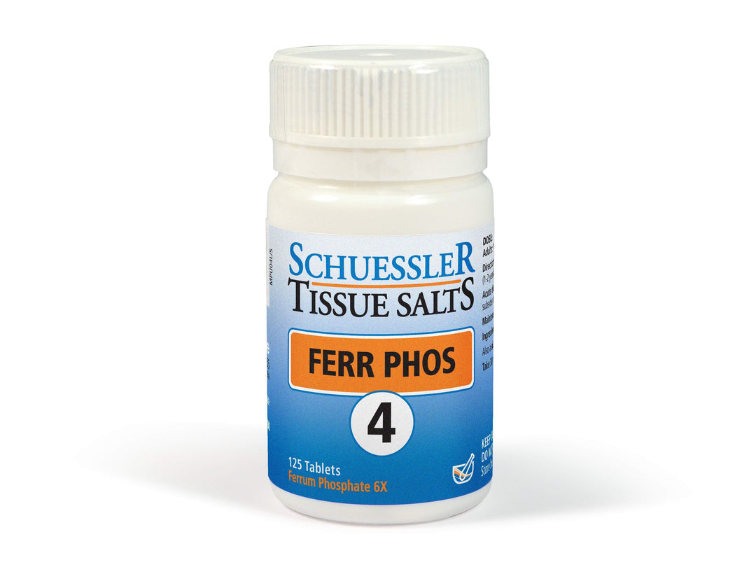 Schuessler Ferr Phos No.4 Tissue Salts 125 Tablets