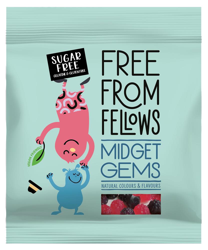 Free From Fellows Midget Gems 100g