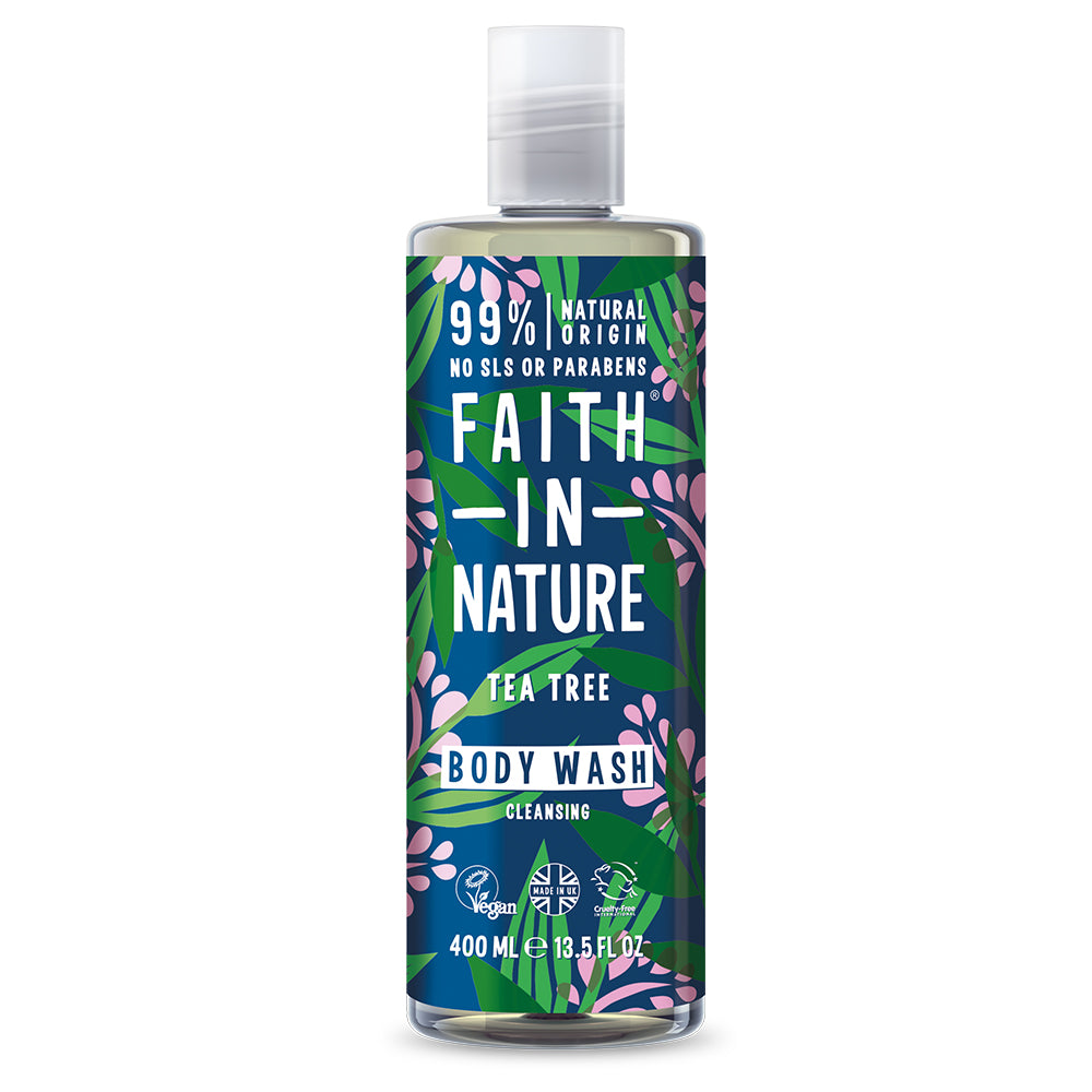 Faith in Nature Tea Tree Body Wash 400ml