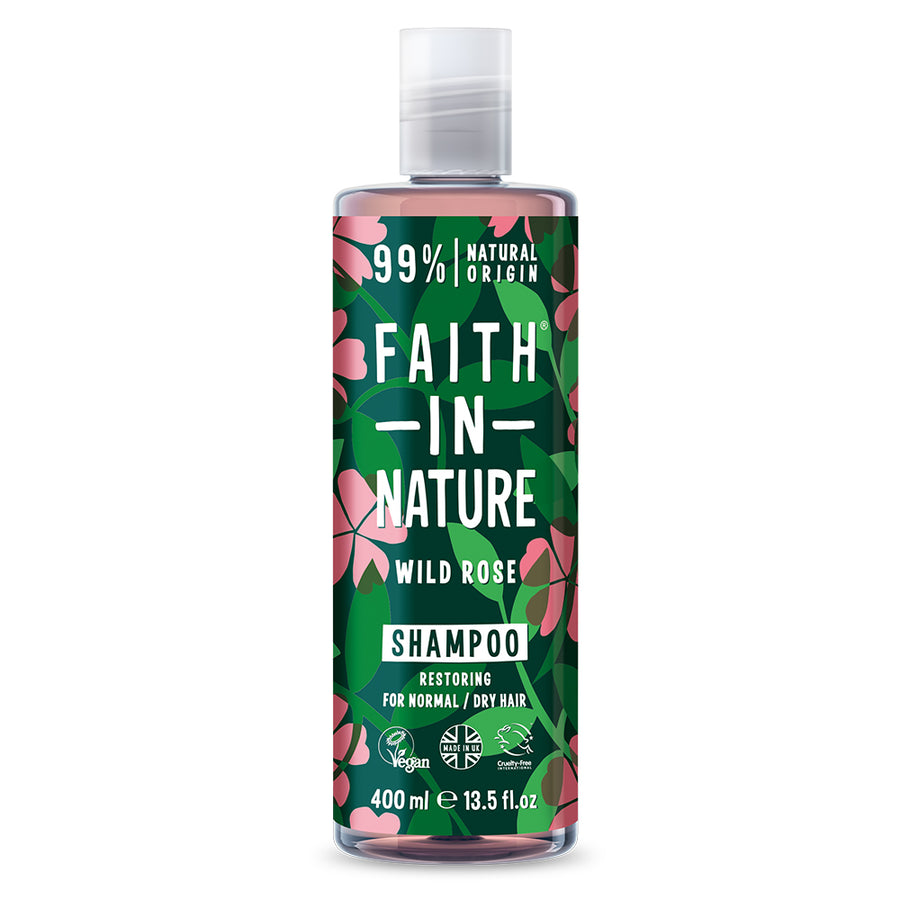 Faith in Nature Wild Rose Shampoo 400ml