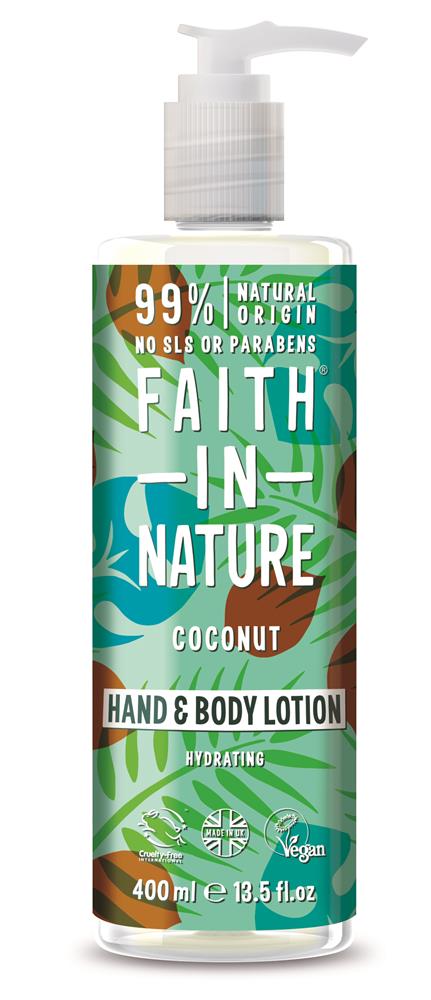 Faith In Nature Coconut Hand & Body Lotion 400ml