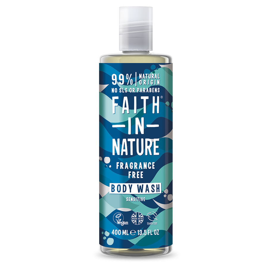 Faith in Nature Fragrance Free Body Wash 400ml