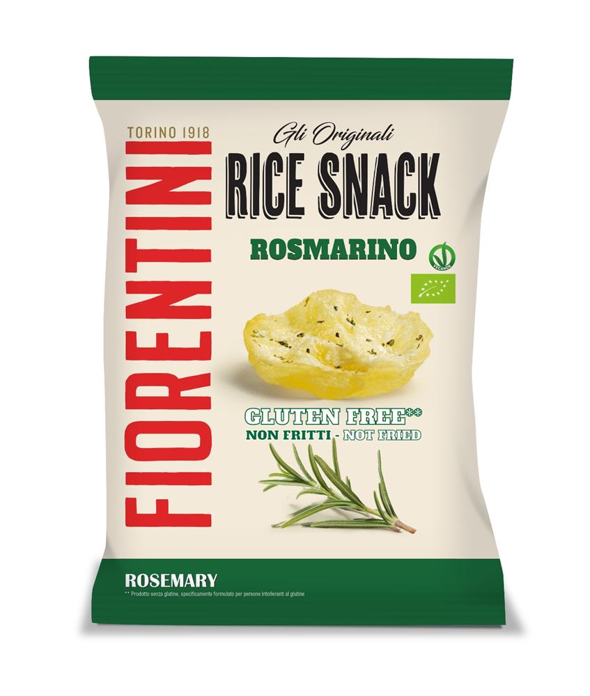 Fiorentini Organic Rice & Rosemary Snack 40g