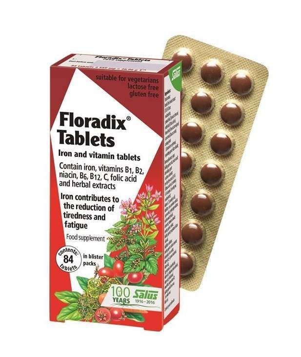 Floradix Iron Tablets 84 Pack