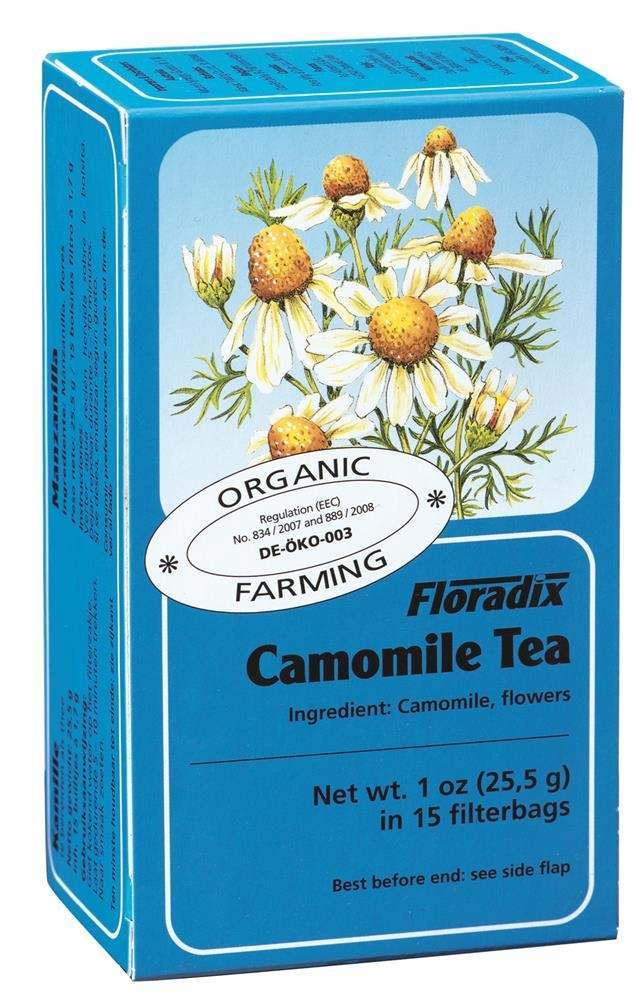 Floradix Organic Camomile Herbal Tea 15 Bags