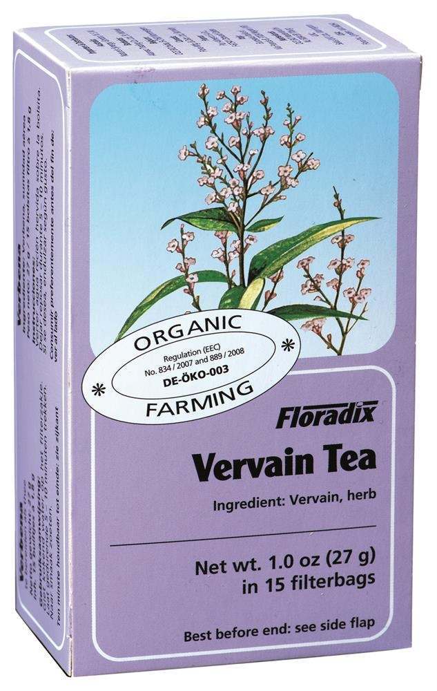 Floradix Organic Lemon Verbena Herbal Tea 15 Bags