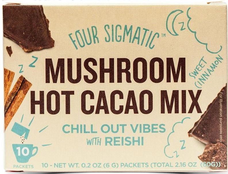 Four Sigmatic Mushroom Hot Cacao Mix 10 Packets