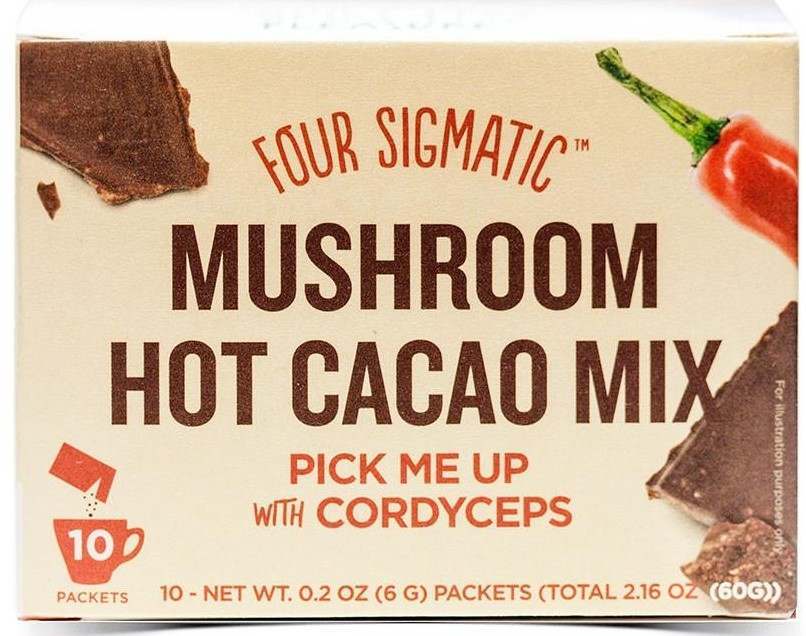 Four Sigmatic Mushroom Hot Cacao with Cordyceps 10 Packets