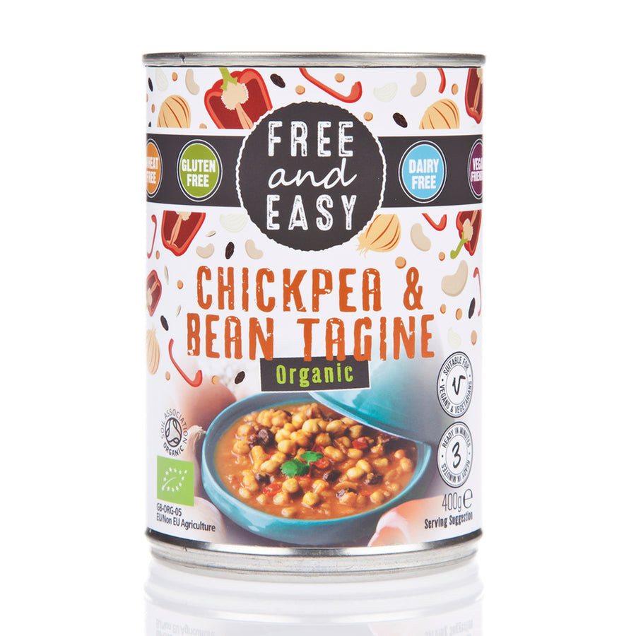 Free & Easy Free From Organic Chickpea & Bean Tagine 400g
