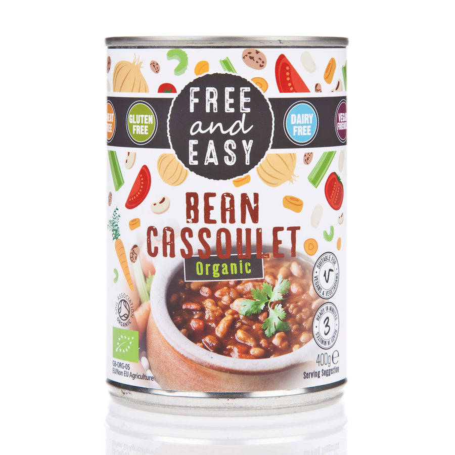 Free & Easy Free From Organic Bean Cassoulet 400g