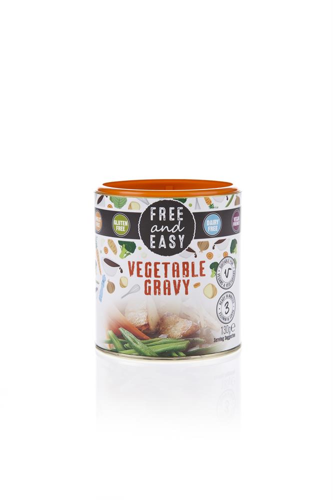 Free & Easy Free From Organic Vegetable Gravy Sauce Mix 130g