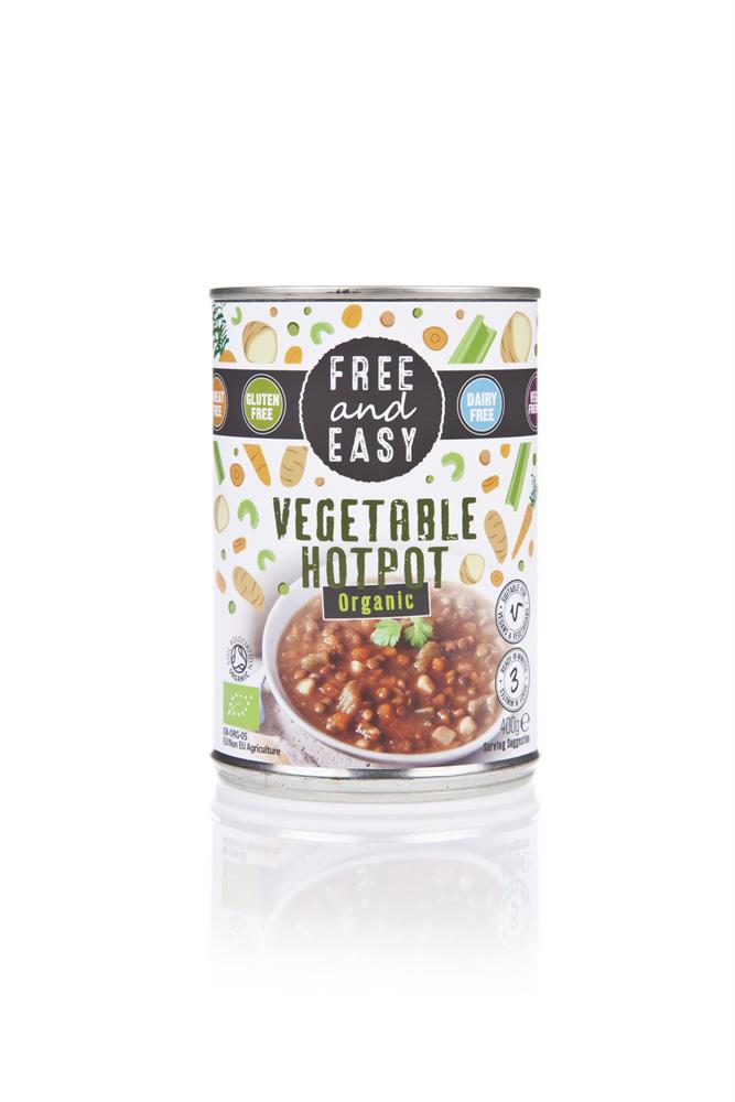 Free & Easy Free From Organic Vegetable Hotpot 400g