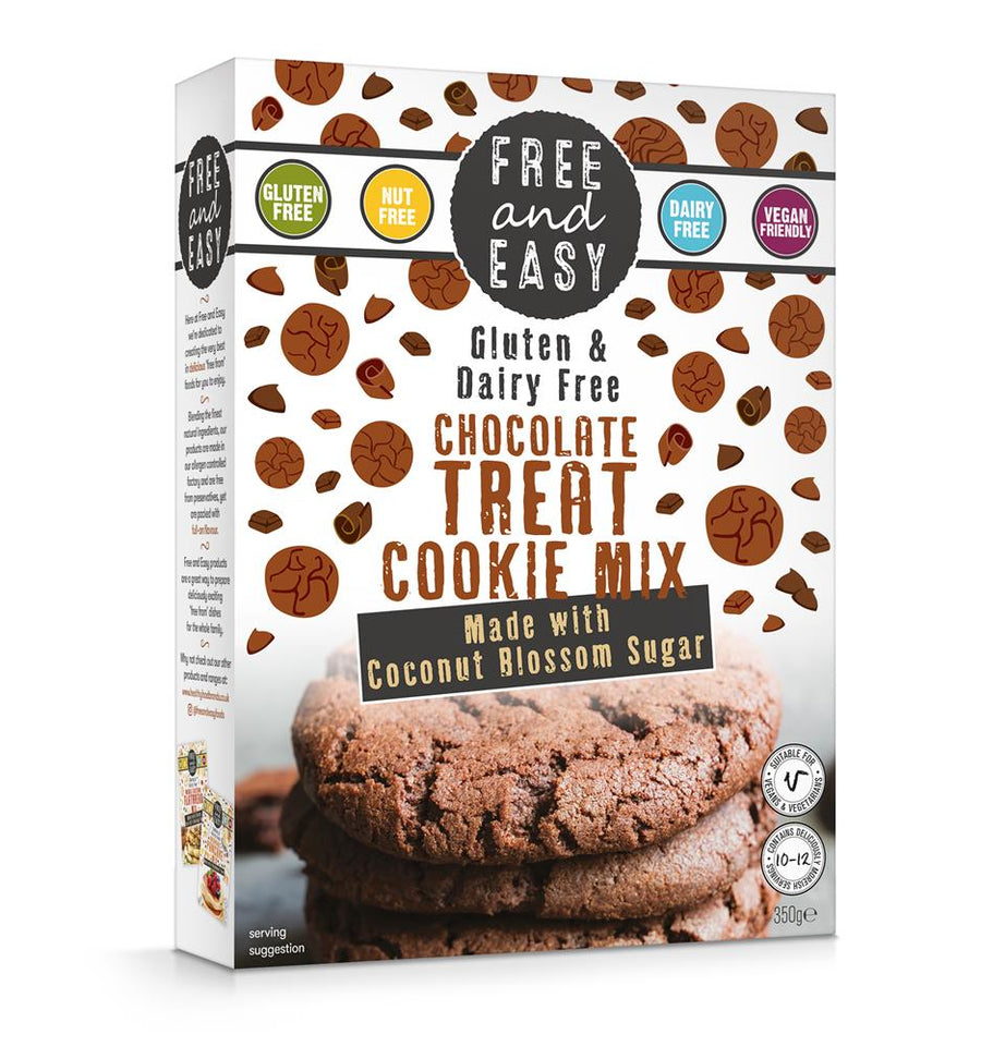 Free & Easy Chocolate Treat Cookie Mix 350g