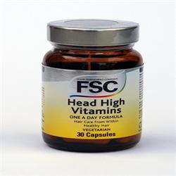 Head High Hair Vitamins & Minerals 30 Capsules
