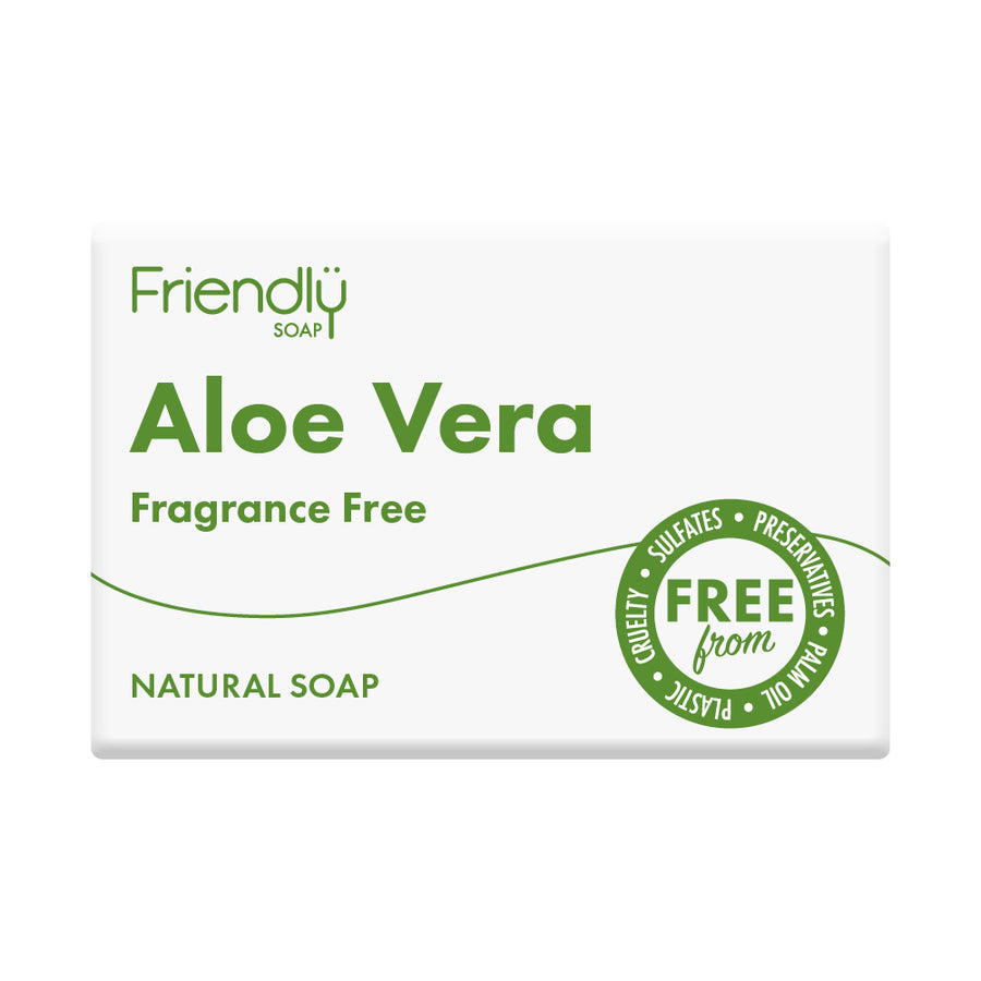 Friendly Soap Natural Aloe Vera Bath Soap 95g