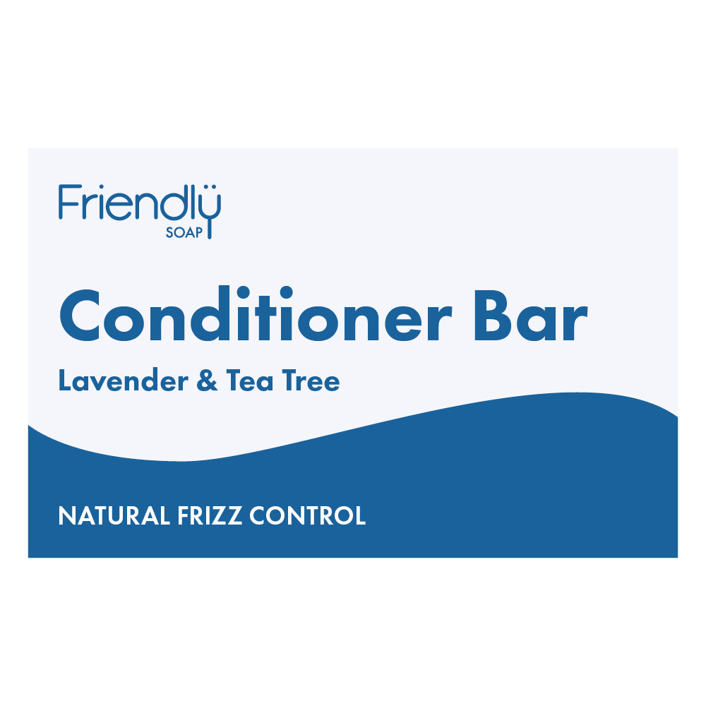 Friendly Soap Natural Lavender & Tea Tree Conditioner Bar 90g