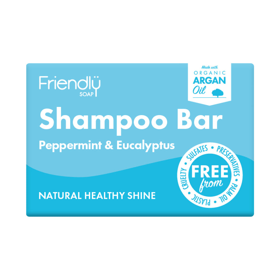 Friendly Soap Natural Peppermint & Eucalyptus Shampoo Bar 95g