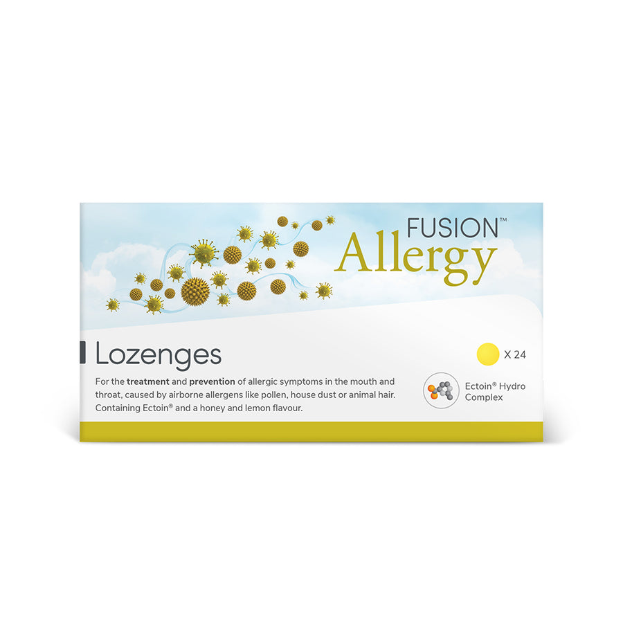 Fusion Allergy Honey & Lemon Lozenges