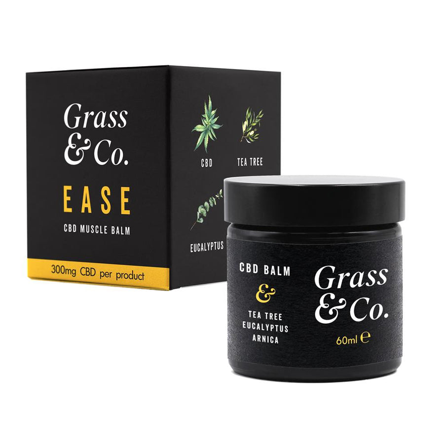 Grass & Co. EASE 300mg CBD Muscle Balm 60ml