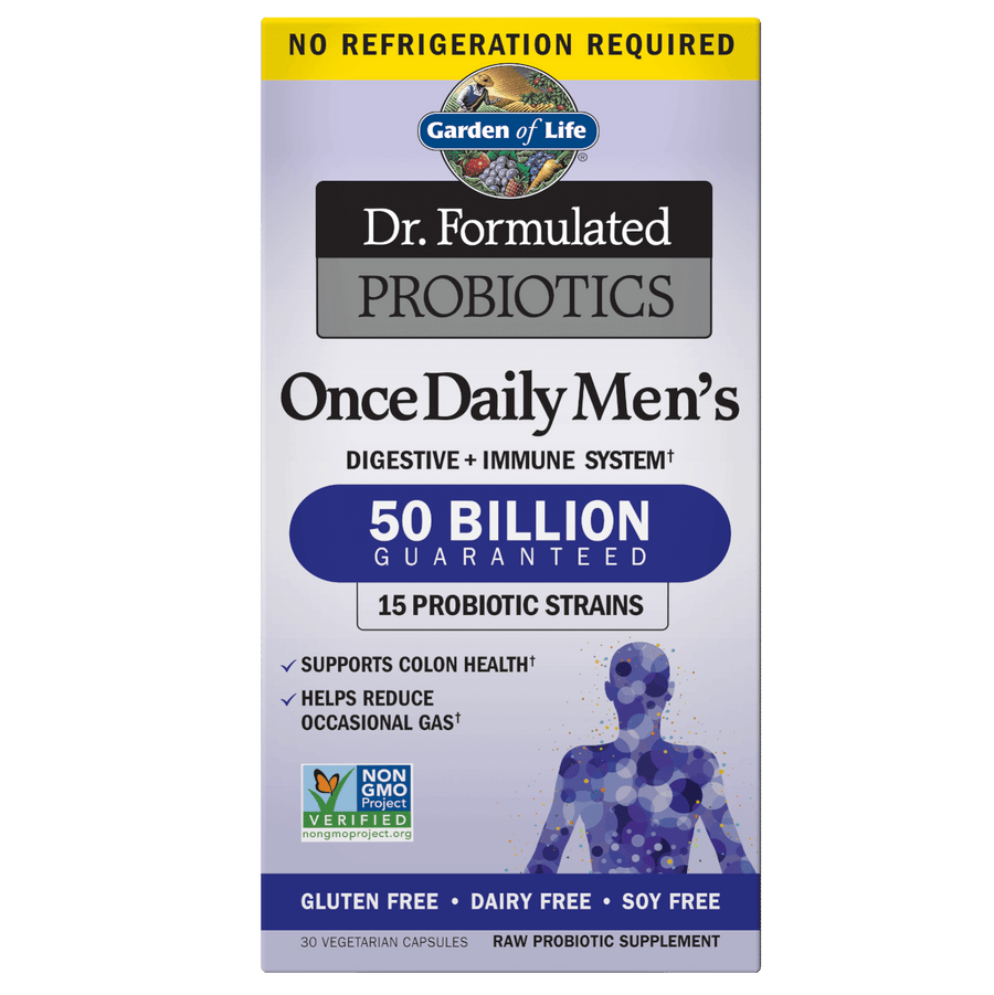Garden of Life Microbiome Probiotics Once Daily Men's - 30 Capsules