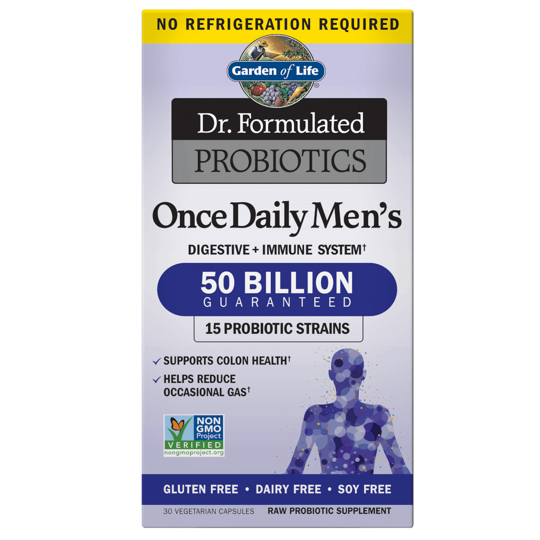 Garden of Life Microbiome Probiotics Once Daily Men's - 30 Capsules