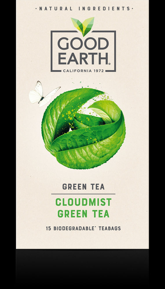 Good Earth Cloudmist Green Tea - 15 Bags