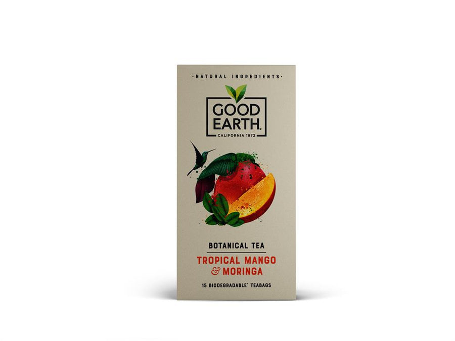 Good Earth Tropical Mango & Moringa Tea - 15 Bags