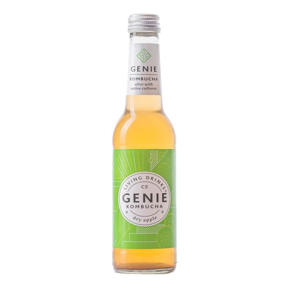 Genie Living Drinks Dry Apple Kombucha 275ml