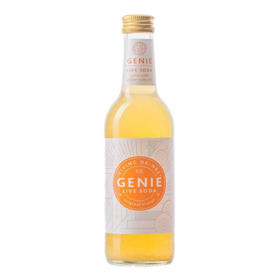 Genie Living Drinks Orange Soda 330ml