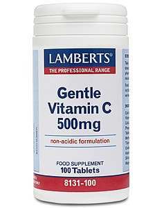 Lamberts Gentle Vitamin C 500mg 100 Tablets