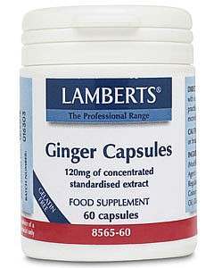 Lamberts Ginger 60 Capsules
