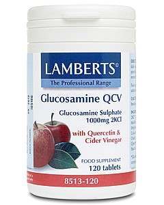 Lamberts Glucosamine QCV 1000mg 120 Tablets