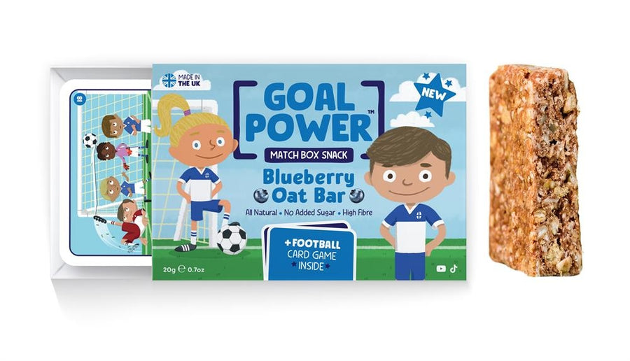 Goal Power Blueberry Oat Bar with 5 Playing Cards 20g