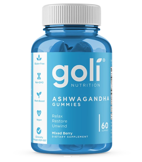 Goli Nutrition Ashwagandha Gummies - 60 Pieces