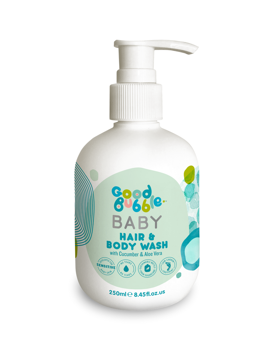 Good Bubble Cucumber & Aloe Vera Baby Hair & Body Wash 250ml