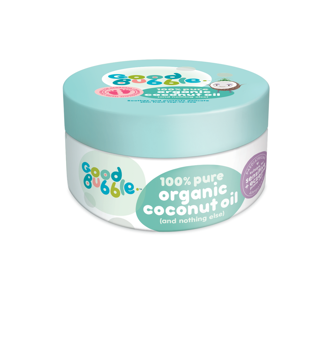 Good Bubble Organic Coconut Oil 185g