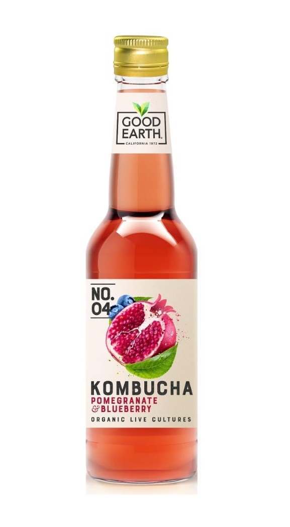 Good Earth Pomegranate & Blueberry Kombucha 275ml