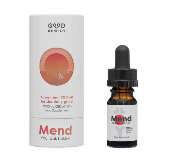 Good Remedy 1000mg Mend CBD Oil 10ml