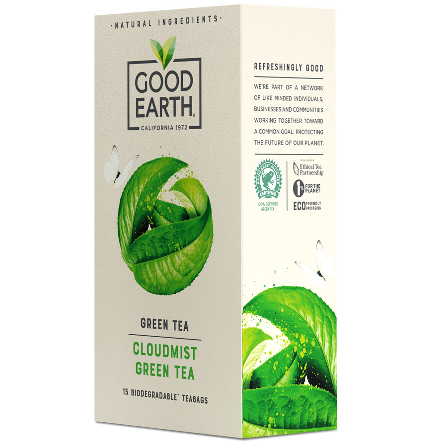 Good Earth Cloudmist Green Tea - 15 Bags