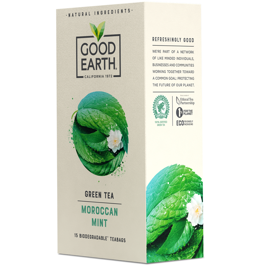 Good Earth Moroccan Mint & Green Tea - 15 Bags
