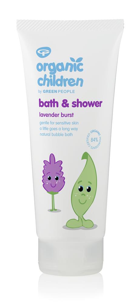 Green People Organic Children Lavender Burst Bath & Shower Gel 200ml