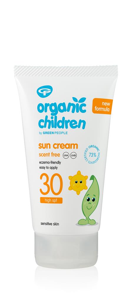 Green People Organic Children Scent Free Sun Lotion SPF30 150ml