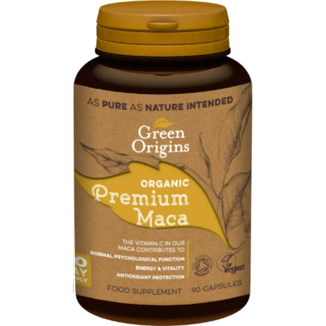 Green Origins Organic Maca 500mg 90 Capsules