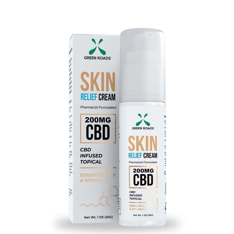 Green Roads 200mg CBD Infused Topical Skin Relief Cream 30g