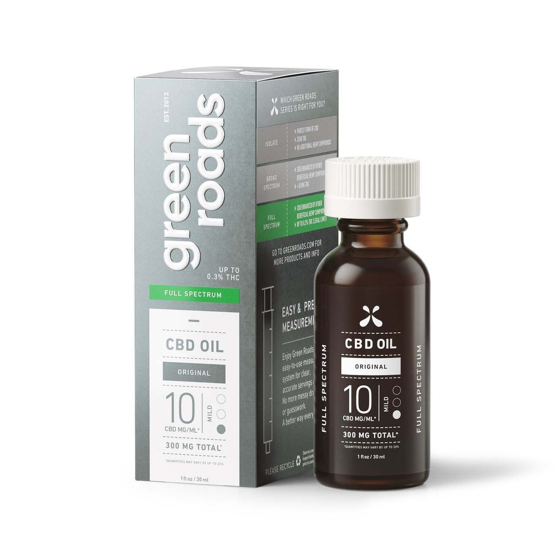 Green Roads Full Spectrum 300mg CBD Oil 30ml