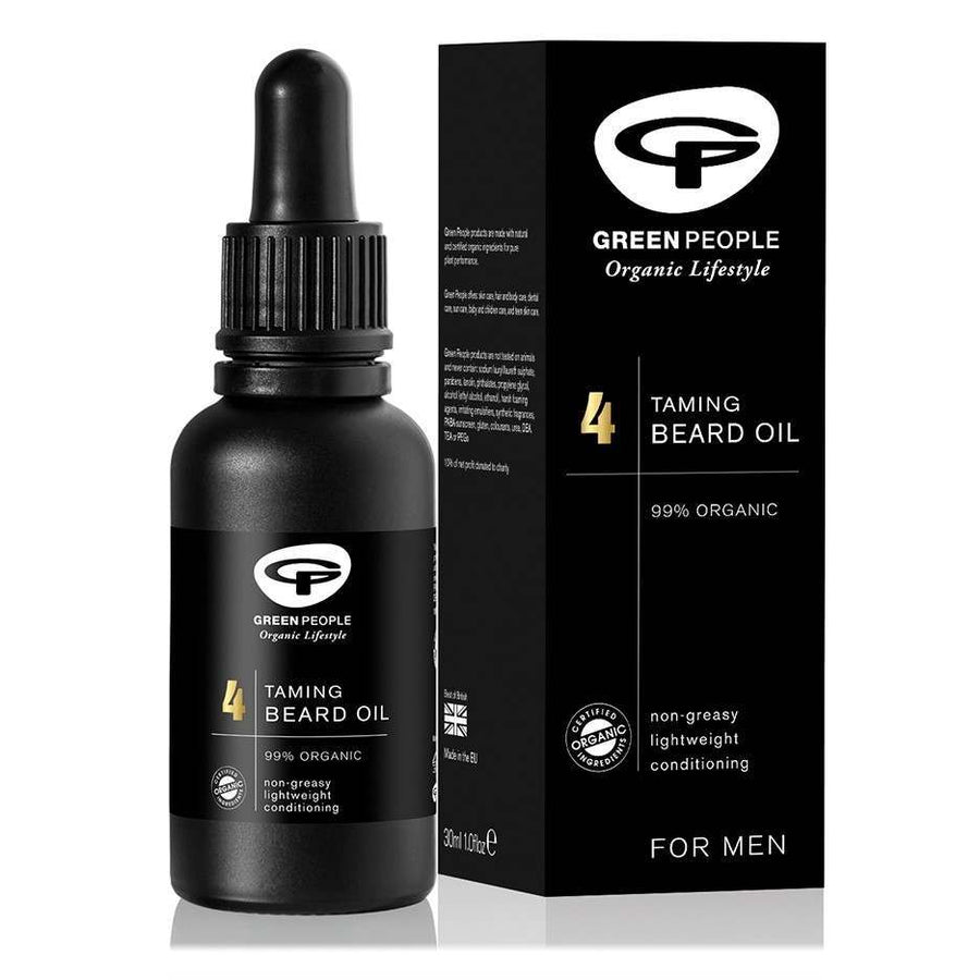 Green People For Men No.4 Organic Taming Beard Oil 30ml