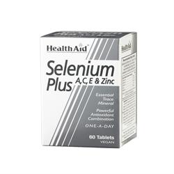 Selenium Plus (Vitamins A C E & Zinc)   Tablets 60's