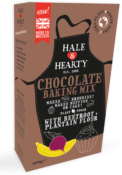Hale & Hearty Chocolate Baking Mix with Beetroot & Plantain Flour 400g 
