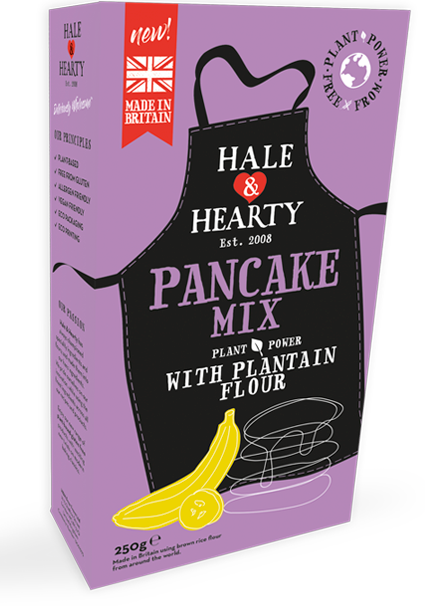 Hale & Hearty Pancake Mix with Plantain Flour 280g