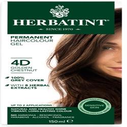 Herbatint Permanent Hair Colour 4D Golden Chestnut 150ml